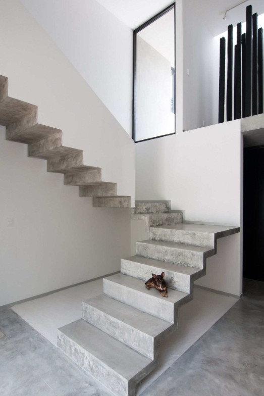 Dossier Inspirations déco : l’escalier béton